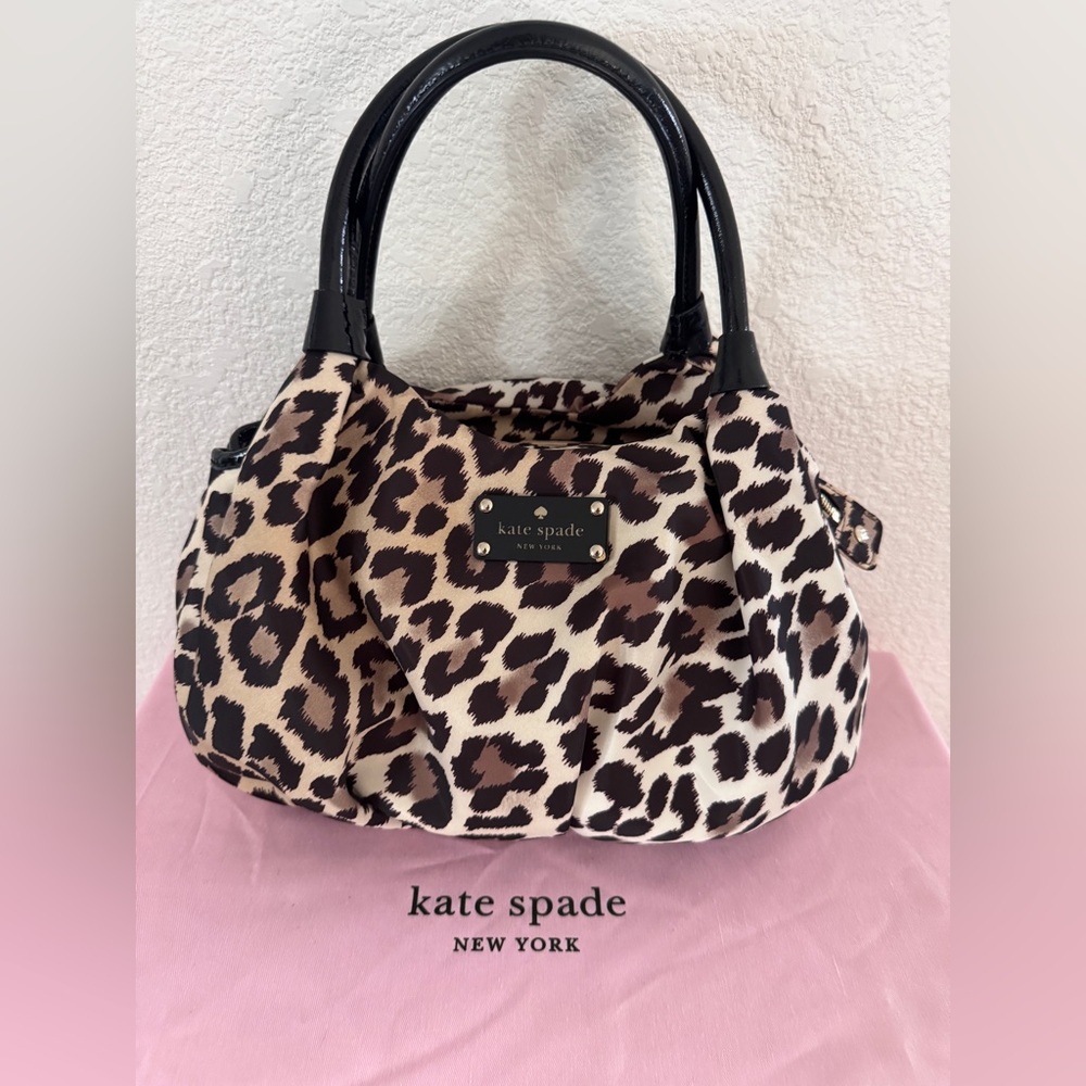 Kate Spade Leopard Hobo bag